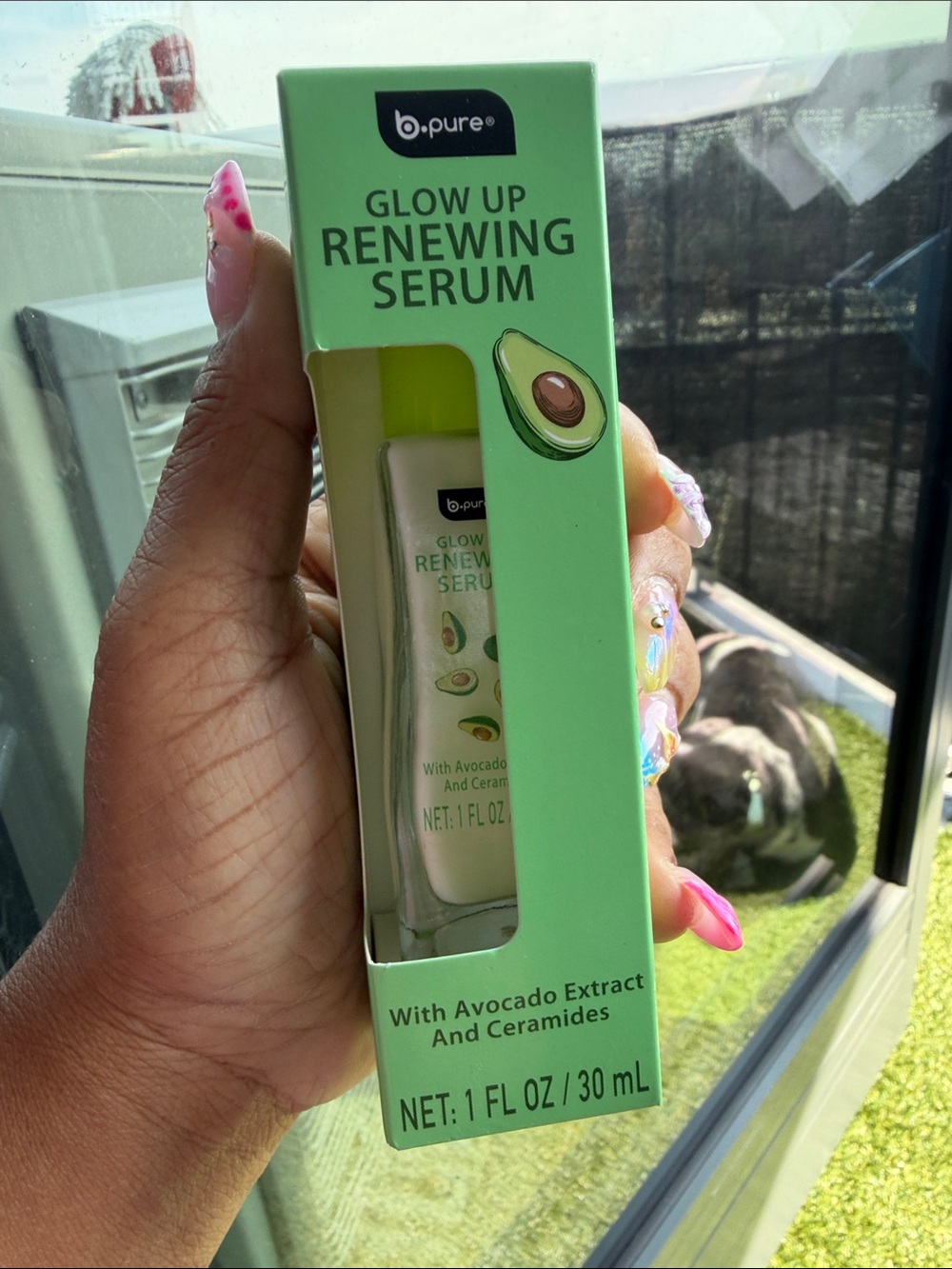 Glow Up Renewing Serum - Green (Avocado)